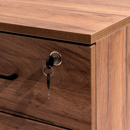 Тумба TM4 офисная подкатная с замком